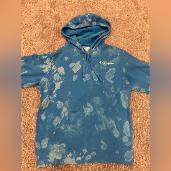 Champion Other - Champion blue acid wash hoodie